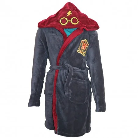 Harry Potter παιδική Ρόμπα Fleece Coral (HU2086GREY ) - Παιδικές Ρόμπες