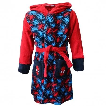 Marvel Spiderman Παιδική Ρόμπα Fleece coral (RH2092 Navy)