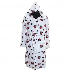 Disney Minnie Mouse Ρόμπα Fleece Coral για ενήλικες (DIS MF 53 40 9763) - Γυναικείες Ρόμπες