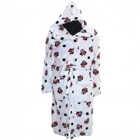 Disney Minnie Mouse Ρόμπα Fleece Coral για ενήλικες (DIS MF 53 40 9763) - Γυναικείες Ρόμπες