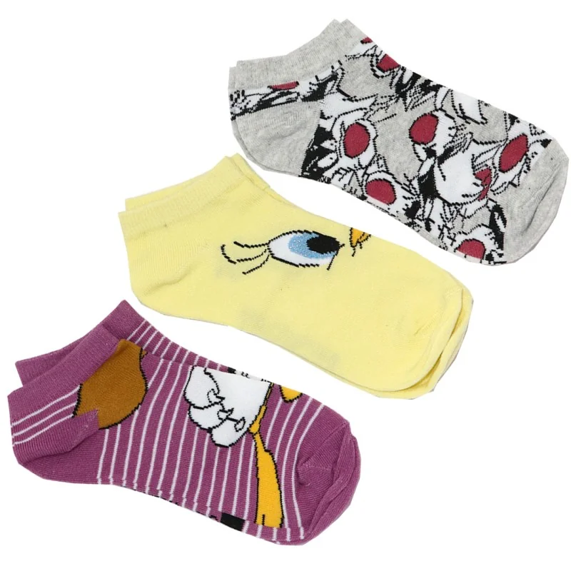 Looney Tunes κοντές Κάλτσες σετ 3 τμχ (VH3598) Looney Tunes κοντές Κάλτσες σετ 3 τμχ (VH3598)