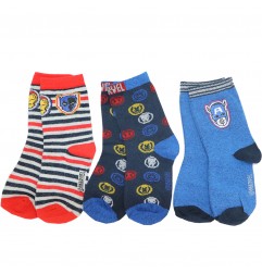 Marvel Avengers Παιδικές Κάλτσες Για αγόρια σετ 3 ζευγάρια (VH0674A) - Κάλτσες κανονικές αγόρι