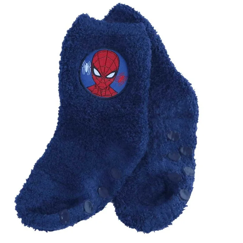 Marvel Spiderman Παιδικές χνουδωτές Αντιολισθητικές κάλτσες (HS0623) Marvel Spiderman Παιδικές χνουδωτές Αντιολισθητικές κάλτσες (HS0623)
