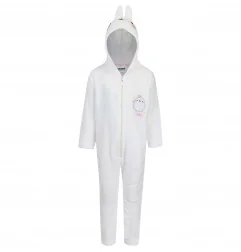 Molang ολόσωμη πιτζάμα fleece coral για κορίτσια (RH2109 W2) - Ολόσωμες Πιτζάμες