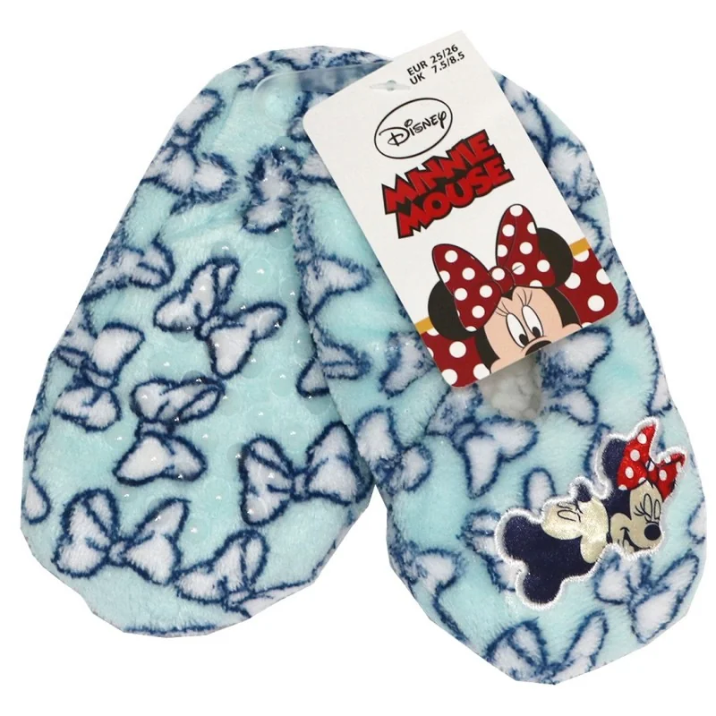 Disney Minnie Mouse Παιδικά παντοφλάκια αντιολισθητικά (TH0715 BLUE)