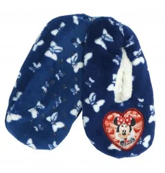 Disney Minnie Mouse Παιδικά παντοφλάκια αντιολισθητικά (TH0645NAVY) - Παντοφλάκια Χειμωνιάτικα κορίτσι