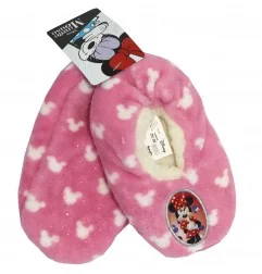 Disney Minnie Mouse Παιδικά παντοφλάκια αντιολισθητικά (TH0645Pink) - Παντοφλάκια Χειμωνιάτικα κορίτσι