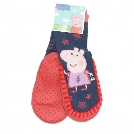 Peppa Pig Παιδικά καλτσοπαντοφλάκια αντιολισθητικά (PP 52 43 811) - Παντοφλάκια Χειμωνιάτικα κορίτσι