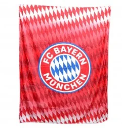F.C. Bayern Munchen Κουβέρτα Fleece Coral διάσταση 130Χ170εκ (BMFC211001-KOC) - Κουβέρτες