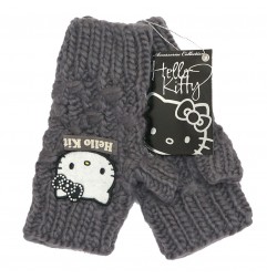 Hello Kitty γάντια για κορίτσια (Fingerless) (H11F4353 Grey) - Σκούφοι-Γάντια -Κασκόλ