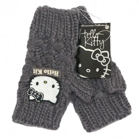 Hello Kitty γάντια για κορίτσια (Fingerless) (H11F4353 Grey) Hello Kitty γάντια για κορίτσια (Fingerless) (H11F4353 Grey)