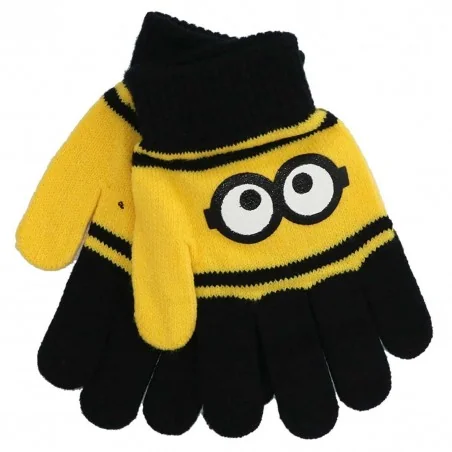 Minions γάντια για αγόρια (DIS-MF-52-42-8958) - Σκούφοι-Γάντια -Κασκόλ