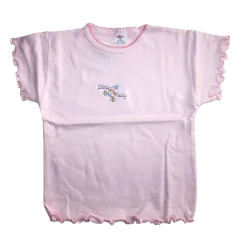 Μπλουζάκι Με Κέντημα (Lady 2002) - Κοντομάνικα μπλουζάκια