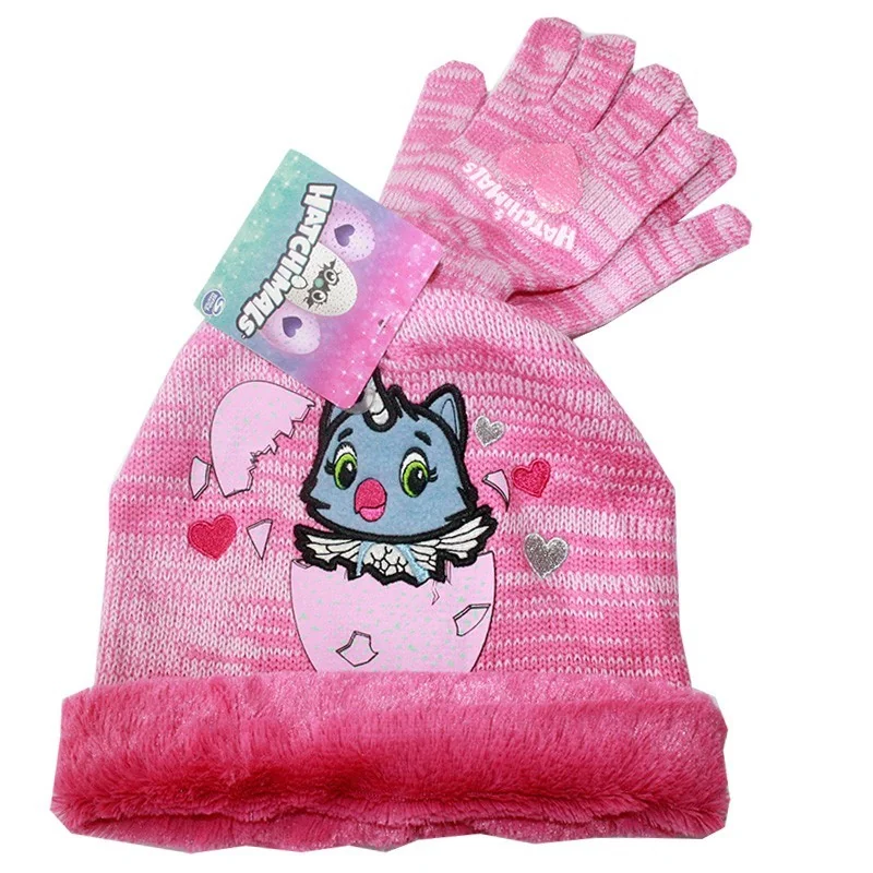 Hatchimals Χειμωνιάτικο Σετ Σκουφάκι, Γάντια για κορίτσια (RH4472Α) Hatchimals Χειμωνιάτικο Σετ Σκουφάκι, Γάντια για κορίτσια (RH4472Α)