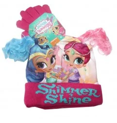 Shimmer And Shine Χειμωνιάτικο Σετ Σκουφάκι, γάντια (RH4439A) - Σκούφοι-Γάντια -Κασκόλ