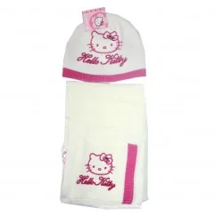 Hello Kitty Χειμωνιάτικο Σετ Σκουφάκι, κασκόλ (H11F4048B) - Σκούφοι-Γάντια -Κασκόλ