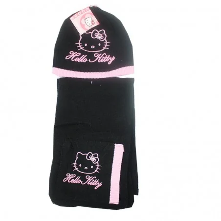 Hello Kitty Χειμωνιάτικο Σετ Σκουφάκι, κασκόλ (H11F4048)