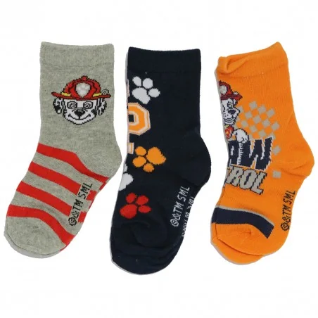 Paw Patrol παιδικές κάλτσες σετ 3 ζευγάρια (VH0631 navy)