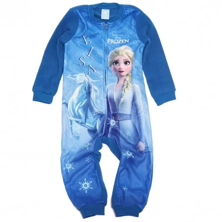 Disney Frozen ολόσωμη πιτζάμα fleece για κορίτσια (DIS FROZ 52 04 9860 W) - Ολόσωμες Πιτζάμες