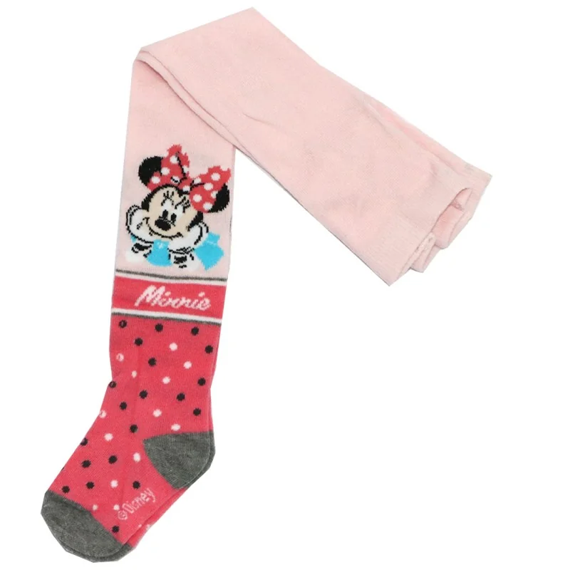 Βρεφικό Χειμωνιάτικο Καλσόν Disney "Minnie Mouse" - Ροζ με Πουά Λεπτομέρειες (CTL08791 l.pink)