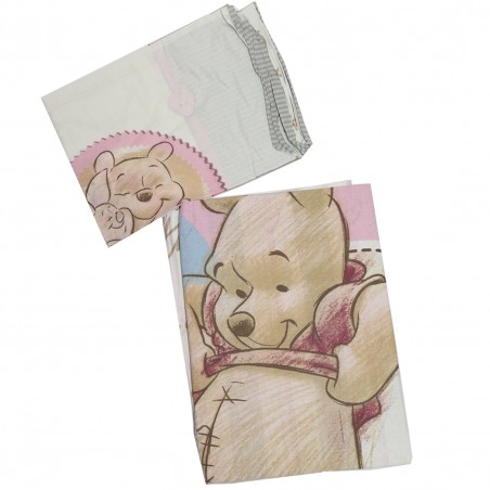 Disney Baby Winnie The Pooh Βρεφικό Σετ Κούνιας 100x135εκ. + 40x60εκ (WIN219033)