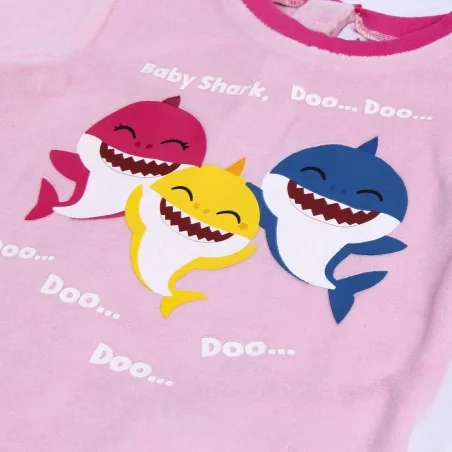 Βρεφική Βελουτέ Πιτζάμα Baby Shark για Κορίτσια - Σετ 2 Τεμαχίων (Ροζ) (2200006326) Βρεφική Βελουτέ Πιτζάμα Baby Shark για Κορίτσια - Σετ 2 Τεμαχίων (Ροζ) (2200006326)