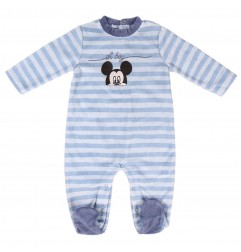 Disney Baby Mickey Mouse Βρεφικό Φορμάκι βελουτέ (2200006317) - Φορμάκια χειμωνιάτικα (βελουτέ, fleece)