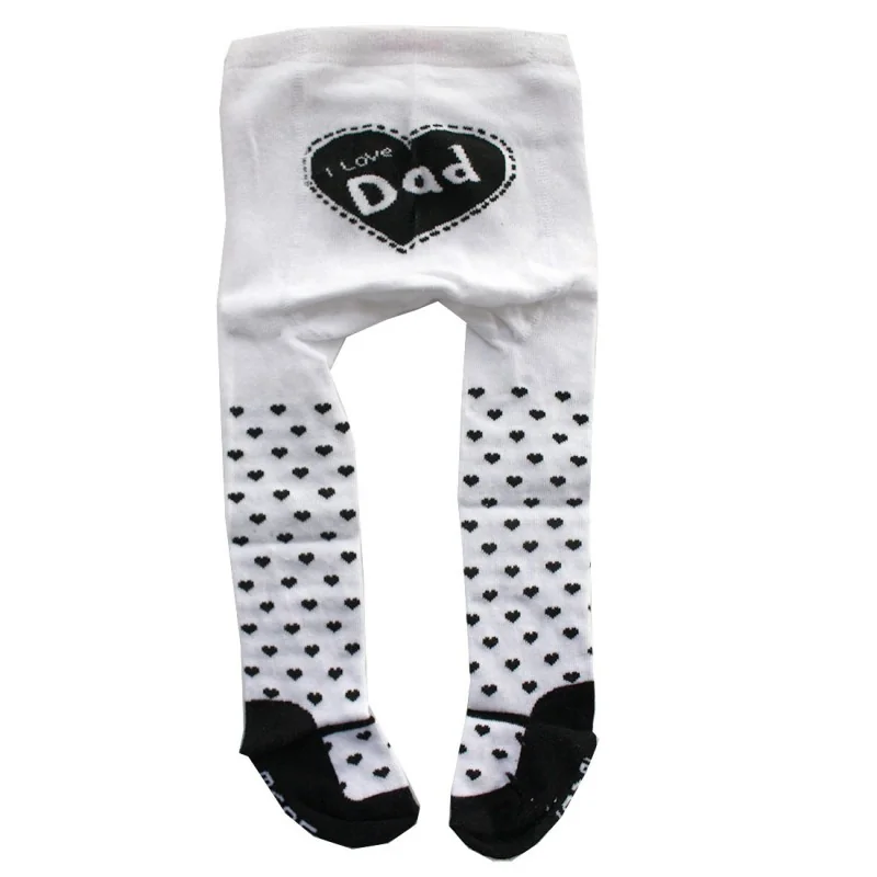 Βρεφικό Καλσόν Λευκό "I Love Dad" με Μοτίβο Καρδιές (T60B) Βρεφικό Καλσόν Λευκό "I Love Dad" με Μοτίβο Καρδιές (T60B)