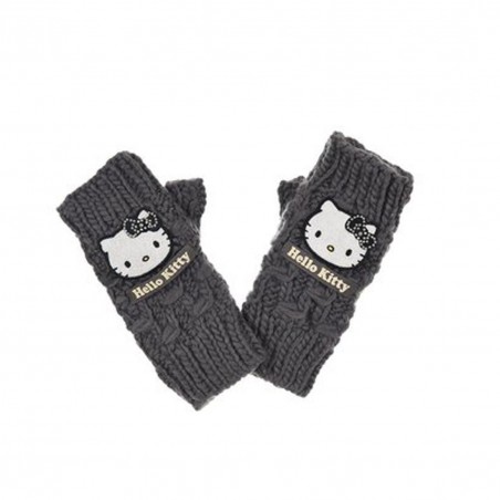 Hello Kitty γάντια για κορίτσια (Fingerless) (H11F4353 Grey)