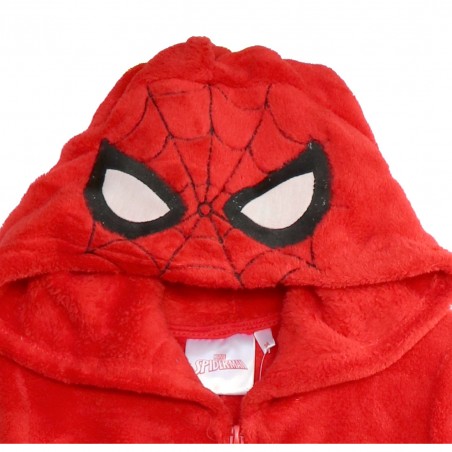 Marvel Spiderman ολόσωμη πιτζάμα fleece coral για αγόρια (TH2021)