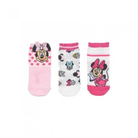 Βρεφικές Κοντές Κάλτσες Disney Minnie Mouse - Σετ 3 Ζευγάρια (VH0601 pink) Βρεφικές Κοντές Κάλτσες Disney Minnie Mouse - Σετ 3 Ζευγάρια (VH0601 pink)