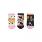 Disney Baby Minnie Mouse βρεφικές κάλτσες σετ 3 ζευγάρια (VH0682 white)