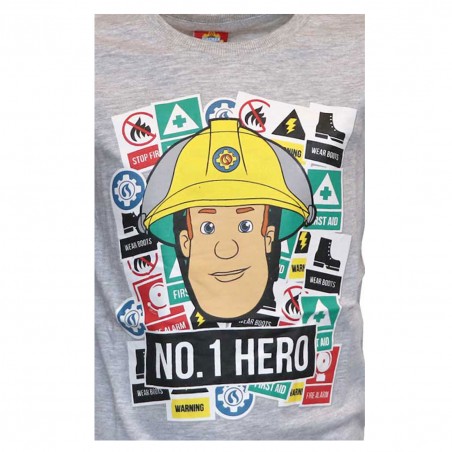Fireman Sam Μακρυμάνικο μπλουζάκι για αγόρια (SAM 52 02 117A)