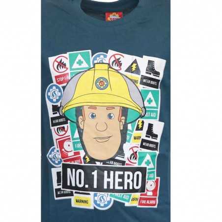 Fireman Sam Μακρυμάνικο μπλουζάκι για αγόρια (SAM 52 02 117)