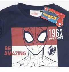 Marvel Spiderman Μακρυμάνικο μπλουζάκι για αγόρια (HU1005 Navy)