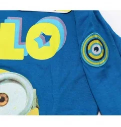 Minions Μακρυμάνικο μπλουζάκι για αγόρια ( MIN 52 02 743 blue)