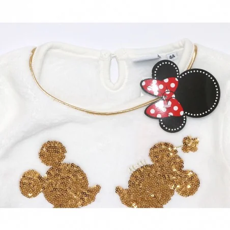 Disney Minnie Mouse παιδική μπλούζα φούτερ Fleece Coral (HS1085) Disney Minnie Mouse παιδική μπλούζα φούτερ Fleece Coral (HS1085)