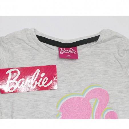 Barbie Μακρυμάνικο μπλουζάκι για κορίτσια (BAR 52 02 197 GREY)