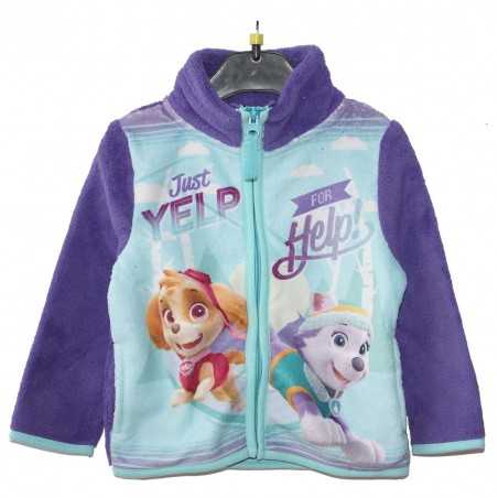 Paw Patrol παιδική ζακέτα Fleece για κορίτσια (HQ1319A) - Ζακέτες