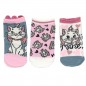 Disney Baby Marie βρεφικές κάλτσες σετ 3 ζευγάρια (VH0664 grey)