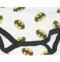 Batman Βρεφικό Μακρυμάνικο Ζιπουνάκι All-Over Print - Λευκό/Μαύρο (BAT 51 01 280)