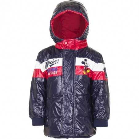 Disney Baby Mickey Mouse Βρεφικό Μπουφάν Για Αγόρια (HM0114 RED) - Μπουφάν- Αδιάβροχα - Φορμάκια εξόδου