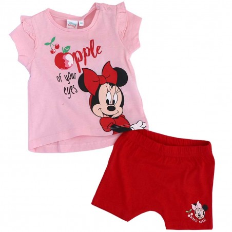Disney Baby Minnie Mouse Βρεφικό Σετ για κορίτσια (UE0011) - Καλοκαιρινά Σετ