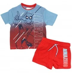 Marvel Spiderman Καλοκαιρινό Σετ Για Αγόρια (EV1099 BLUE) - Καλοκαιρινά Σετ