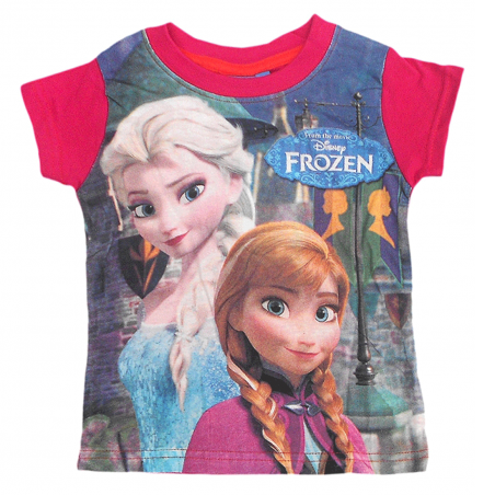 Disney Frozen Κοντομάνικο Μπλουζάκι Για Κορίτσια - Κοντομάνικα μπλουζάκια