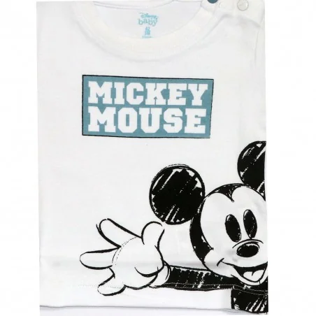 Βρεφικό Σετ Disney "Mickey Mouse" - Λευκή Μπλούζα & Γκρι Παντελονάκι (100% Βαμβάκι) (DIS BMB 51 12 8672) Βρεφικό Σετ Disney "Mickey Mouse" - Λευκή Μπλούζα & Γκρι Παντελονάκι (100% Βαμβάκι) (DIS BMB 51 12 8672)