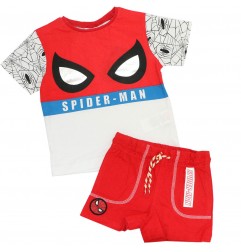 Marvel Spiderman Καλοκαιρινό Σετ Για Αγόρια (EV1057 red) - Καλοκαιρινά Σετ