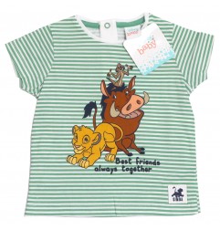 Disney Baby Lion King Βρεφικό Καλοκαιρινό Σετ για αγόρια (EV0085 Green)