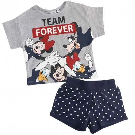 Disney Minnie Mouse Καλοκαιρινό Σετ Για Κορίτσια (UE1091GREY)