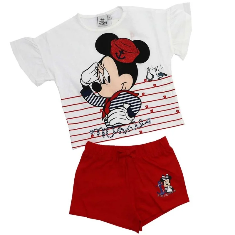 Disney Minnie Mouse Καλοκαιρινό Σετ Για Κορίτσια (UE1099 RED) Disney Minnie Mouse Καλοκαιρινό Σετ Για Κορίτσια (UE1099 RED)